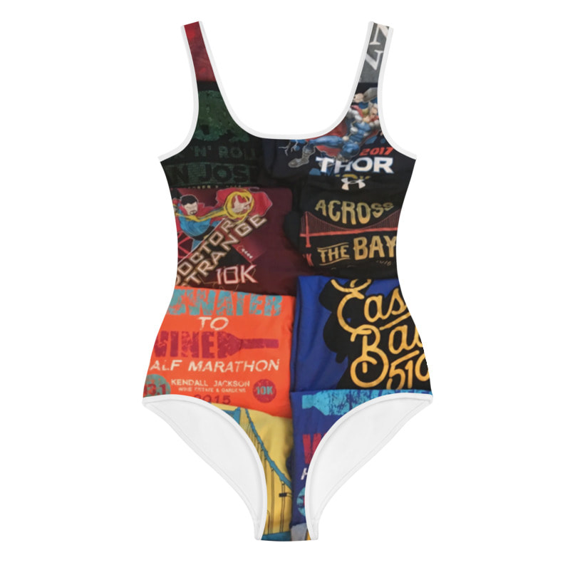Race Bib Display Youth Swim Suit From Bibs2Bags